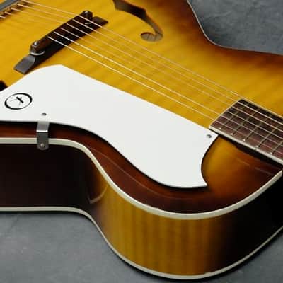 Beautiful Vintage 1950's Kay Hollowbody Archtop Guitar w/Kelvinator Headstock image 7