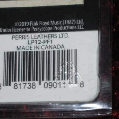 new in package (old stock) A+ Perri's Leather Ltd. / Perri's 12 Pack Of Pink Floyd Guitar Picks - Med Gauge - Celluloid Plastic, 351 shape - but slightly curved (LP12-PF1) LP12PF1 image 2