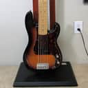 2015 Squier Vintage Modified Precision Bass V  - 3 Color Burst