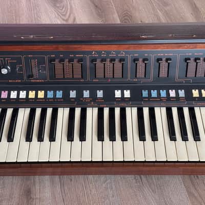 Farfisa Soundmaker 61-Key String Synthesizer 1979 - 1981 - Natural / Black image 8