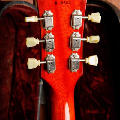 Gibson Custom 1958 Les Paul Standard VOS Cherry Sunburst Electric Guitar 2003 Pre-Owned image 17