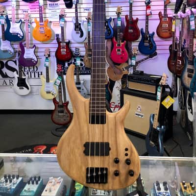 Tobias Growler IV 4 String Bass, Satin Natural with Soft Case - Mint image 1