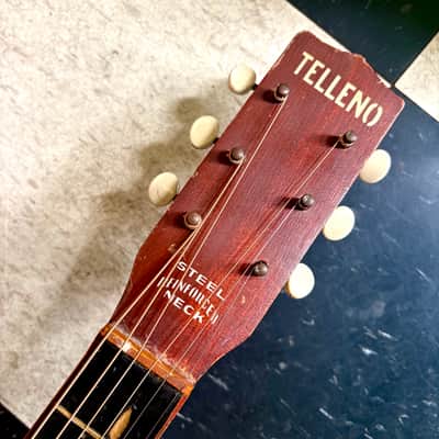 50's "Telleno" Parlor Guitar (Good Player!) by United Guitar Corporation Stella Kay Harmony image 3