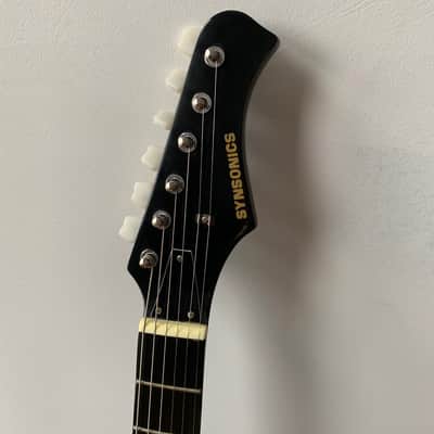 Synsonics Terminator Black Electric Guitar With Built In Speaker image 3