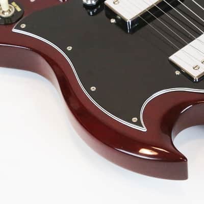 1999 Gibson SG Standard Vintage Reissue Cherry Red Electric Guitar Guns N’ Roses Signed by Slash Signature with Caricature Drawing & Brown TKL Hard Case image 7