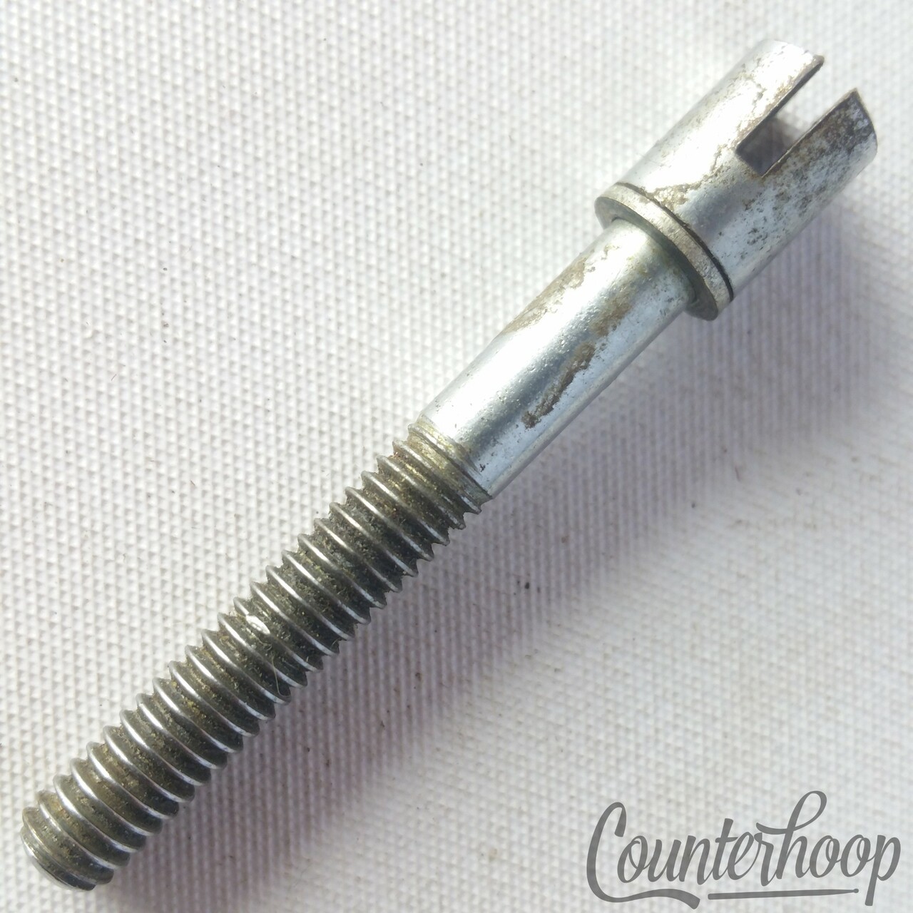 Ajax/Carlton 1 5/8"Slotted Tension T-Rod Snare/Floor Tom Drum Vintage60s England — main photograph