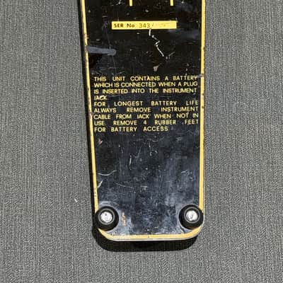 VOX / EME  Crybaby Wah 1968/69  ** Vintage Made In Italy ** image 6