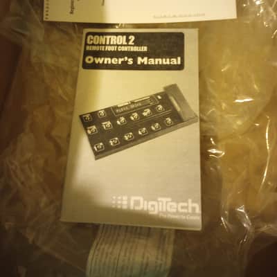 *SALE* [EXC] DigiTech GSP1101 Guitar Preamp / Processor + Control 2 Remote Foot Controller; w/OG Boxes, Manuals, Paperwork, Cabling image 20