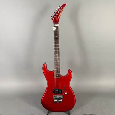Kramer 80s Focus 1000 Made in Japan rotmetallic Floyd Rose Koffer 1984 - 1988 - rotmetallic image 2