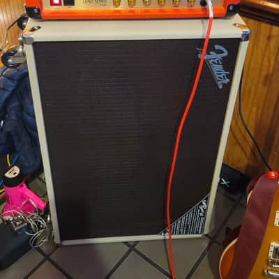 Fender Super-Sonic 60 212 Enclosure 120-Watt 2x12" Guitar Speaker Cabinet 2010 - Present - Blonde image 3