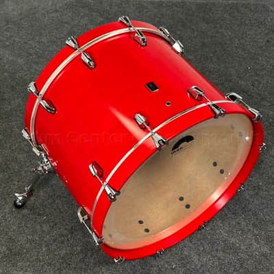 British Drum Company Enigma 4pc Drum Set 22/10/12/16 Satin Scarlet image 3