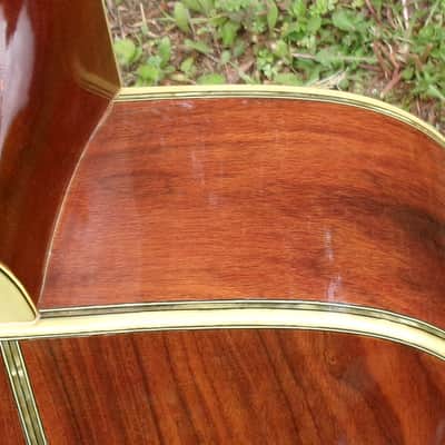 1973 Yairi YW600G Grammer Guitar Style New Jacaranda - Natural+Flight Case image 20