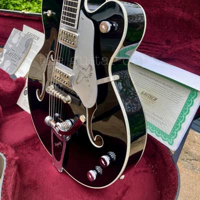 ♚AMAZING♚RARE♚ 2012 GRETSCH G-6136 SILVER FALCON ♚ Real Mother Pearl ! ♚ FULL 2.75" Depth! image 13