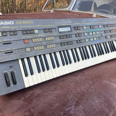 Casio CZ-5000 61-Key Synthesizer 1985 - Black