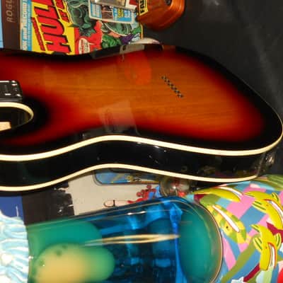 1992 Hohner TE Professional Custom Tobacco Burst telecaster (like a 62' fender custom) image 5