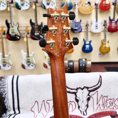 Paul Reed Smith PRS Private Stock # 11317 Custom 24 Piezo Stoptail Maple Burl Top Madagascar Rosewood Fingerboard Bonnie Pink 7.80 lbs image 11