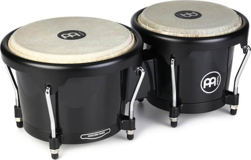 Meinl Journey Series Bongos Black HB50BK image 1