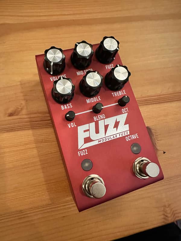 Jackson Audio FUZZ Modular Fuzz 2021 - Red image 1