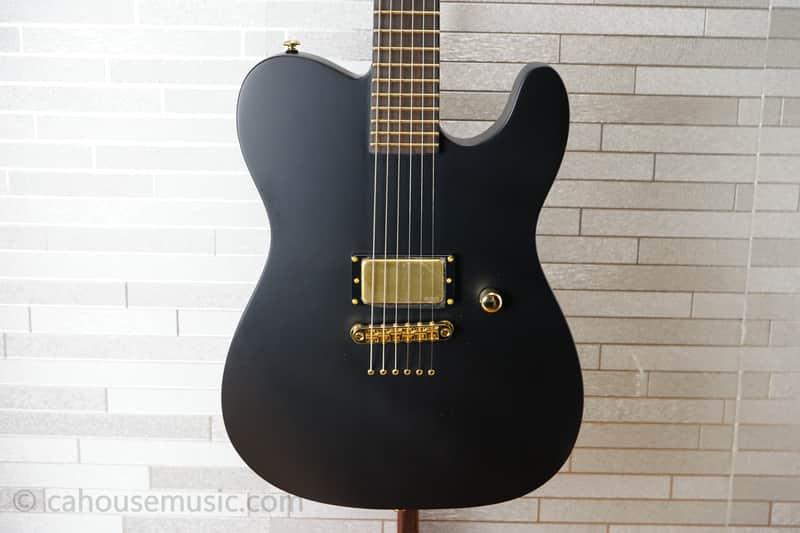 ESP LTD AA-1 Alan Ashby Signature Series - Black Satin image 1