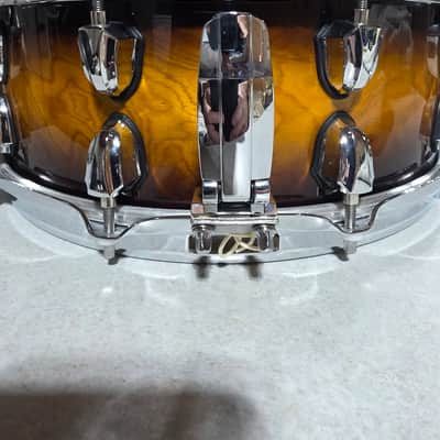 Mapex BPMW4550CNUB Black Panther Velvetone 14x5.5" Maple/Walnut Snare Drum 2010s - Butter Burst Burl image 3