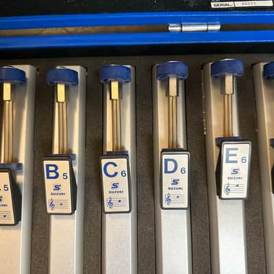 Suzuki HB-16 Tonechimes Tone Hand Chimes 16-note Diatonic Set (Sells new for $1,050) [See Video] image 5