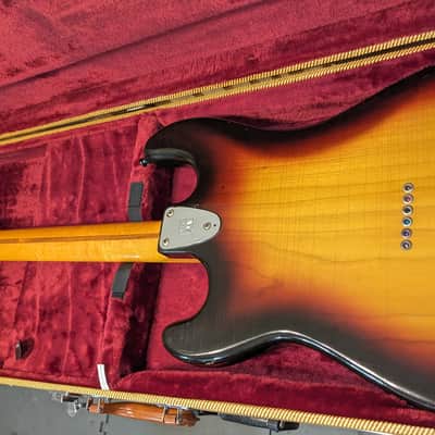Music Man Sabre 1 1979 (pre-Ernie Ball)- 3 tone burst, all Original, except replaced knobs, ships in Hard Shell Case image 5