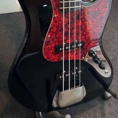Fender Squire Made in Japan Jazz Bass 1987 - Black image 5