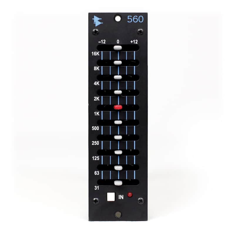 API 560 500 Series 10-Band Graphic Equalizer Module image 1