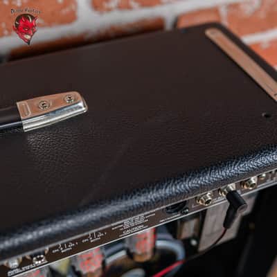 Fender 90's Twin Reissue - "The Evil Twin" 1994 Black - Recased image 14