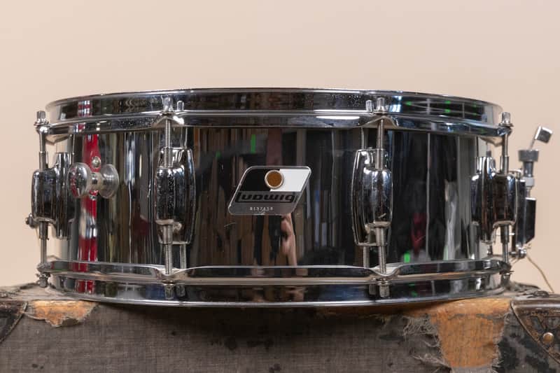 1990s Ludwig 5x14 LR-717 Rocker Snare Drum image 1