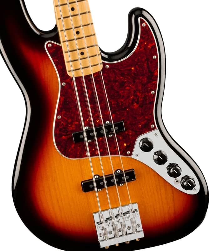 Fender Player II Modified Active Jazz Bass, Maple Fingerboard, 3 Tone Sunburst image 1