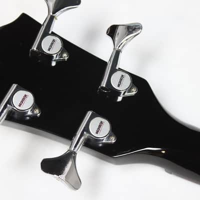 Washburn AB10 Acoustic-Electric 4-String Bass, Vintage Sunburst #12943 image 12