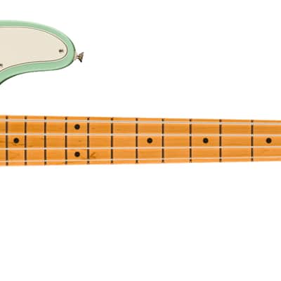 Fender Vintera II '70s Telecaster Bass Maple FB Surf Green with Bag image 1