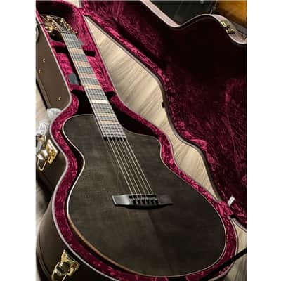 CORT MODERNBLACK Masterpiece Series Dual Side Soundhole Acoustic/Electric Guitar image 7