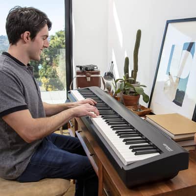 Roland FP-30X Digital Piano with Built-in Powerful Amplifier and Stereo Speakers. Rich Tone Authentic Ivory 88-Note PHA-4 Keyboard for unrivalled Acoustic Feel Sound. (FP-30X-BK), Black image 8