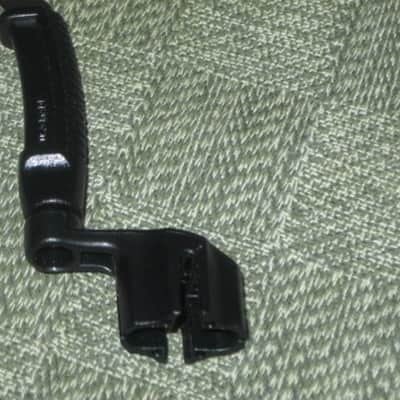 new (no package) very near A+ D'Addario Planet Waves PRO-WINDER Black String Winder & Cutter & Bridge Pin Puller DP0002 for guitar, mandolin, ukulele & banjos (black hard plastic with hardened steel wire cutters) just has few minor natural imperfections image 22