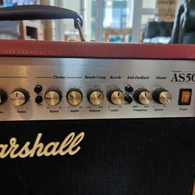 Marshall AS50D 2015 - Dark Red image 3