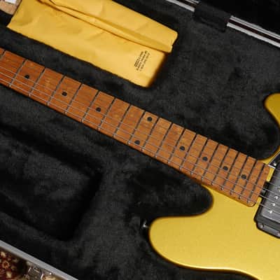 Music Man Valentine HH MN - Saturn Gold/Black image 7