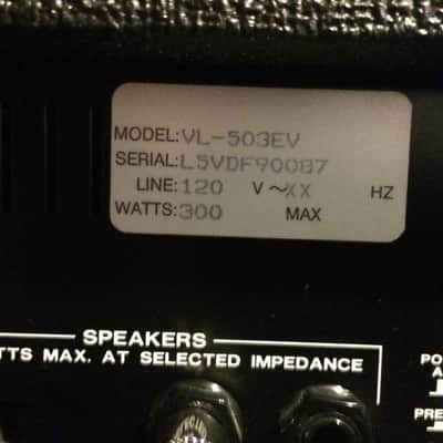 Ampeg VL-503 Combo Amp image 10
