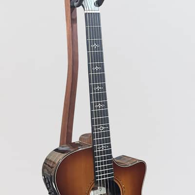 Alvarez AGE95CESHB Grand Auditorium Red Cedar/Macassar Ebony Acoustic-Electric Guitar - Shadowburst image 7