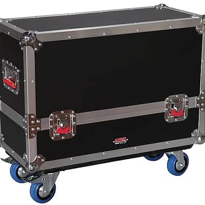 Gator G-TOUR-SPKR-2K8 Rolling Transporter Case for Two QSC K8 Speakers