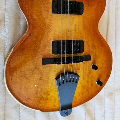 Model 14 Chambered semi-hollow guitar 2024 NEW from VB image 3
