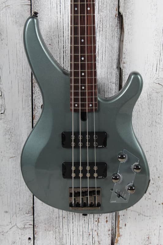 Yamaha TRBX304 4 String Electric Bass Guitar Active Electronics Mist Green image 1