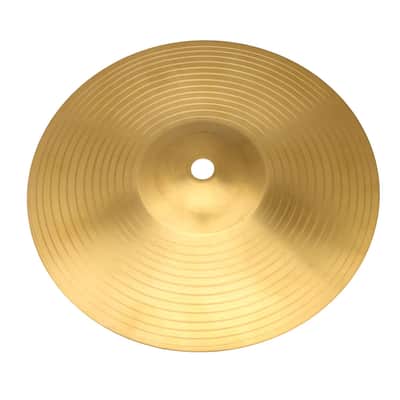 Golden Diameter 8 Inch Drum Cymbal Brass Alloy Crash Percussion Accessories For Drum Kit Suitable For Novices (Small) image 3