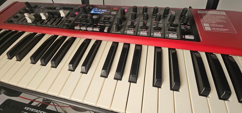 Nord Electro 5D SW61 Semi-Weighted 61-Key Digital Piano 2015 - 2018 - Red image 1