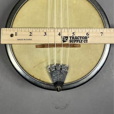 Werco Dixie Uke Banjo Ukulele Banjolele Soprano Steel Body Vintage 1950s image 8