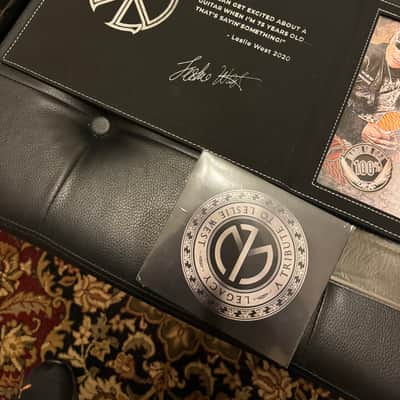 Dean USA Leslie West #3 of 15 - Tattered N Torn Relic 2021 - Trans Brazilia image 25