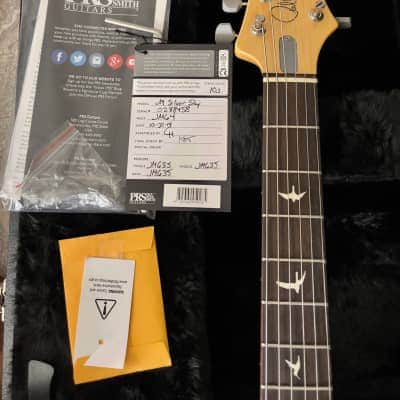 PRS Silver Sky in Golden Mesa. Literally in New Condition with 2 Original Cases. PRS Gigbag and PRS Silver Sky Hard Shell Case. image 4