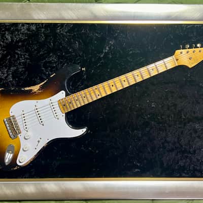 Fender Custom Shop 70th Anniversary 1954 Stratocaster Heavy Relic Limited Edition 2024 - Wide fade 2-color sunburst image 1