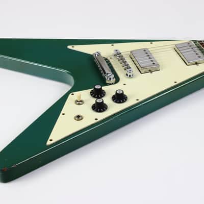 1981 Gibson Flying V BAHAMA BLUE w Original Case | Vintage Mahogany Vee! CUSTOM COLOR VERY RARE image 19